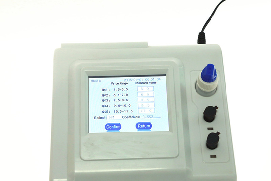 De semi Autoanalysator van CRP HbA1c/Specifieke Eiwitanalysator met LCD Aanraking