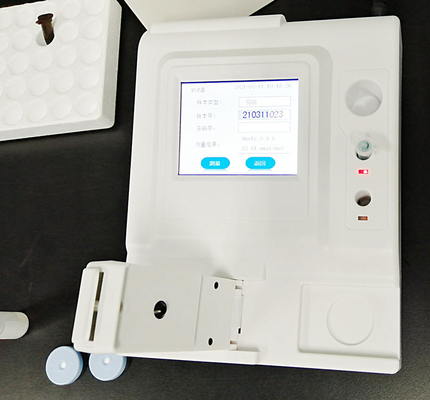 Bloedmonster volledig Geautomatiseerd Hba1c Analysator Glycohemoglobin