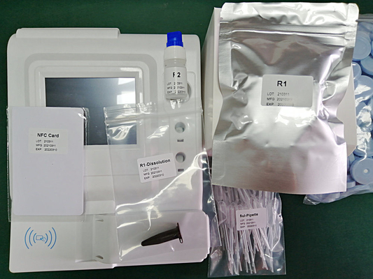 Bloedmonster volledig Geautomatiseerd Hba1c Analysator Glycohemoglobin