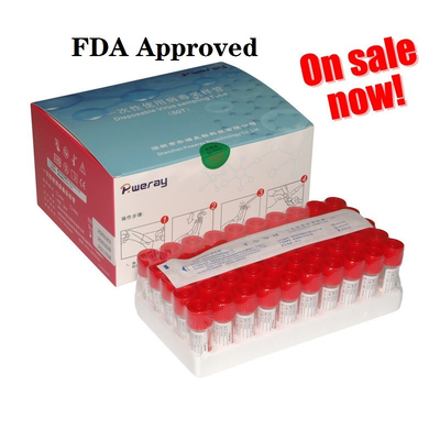 3ml de Zwabber van de Inzamelingsrna VTM Kit Nasal Nasopharyngeal Throat Nylon van het virusspecimen