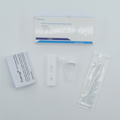 De kenmerkende Beschikbare Uitrustingen van de Antigeen Snelle Test, Colloïdale Gouden SGS van Testkit with Goedkeuring