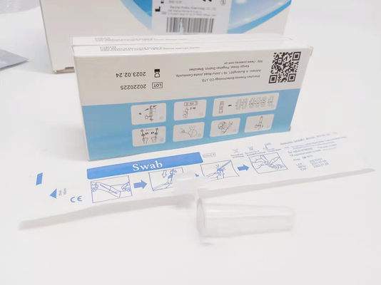 Nieuwe Coronavirus SARS-CoV-2 de Uitrustingen Colloïdale Gouden Technologie van de Antigeen Snelle Test