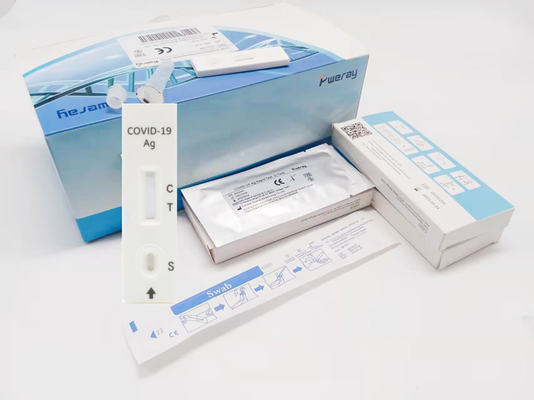 Van de het Antigeen Snelle Test van de speeksel de Neuszwabber Medische Diagnose In vitro