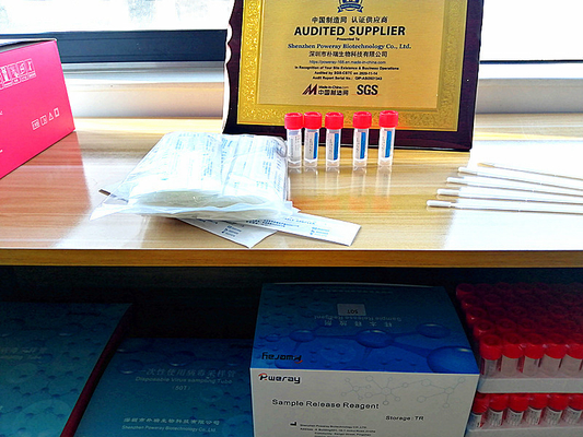 Nucleic Zuurextractie Kit For Covid 19 van de Powerayiso13485 Goedkeuring